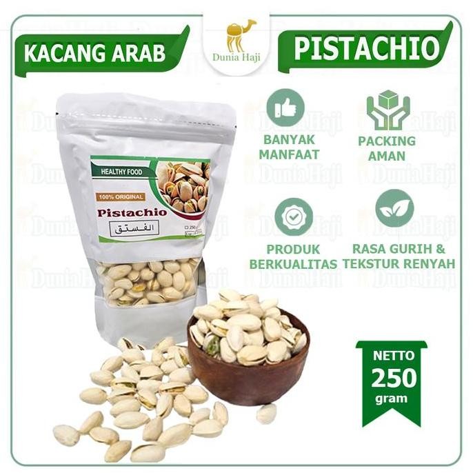 

Pistachios Kacang Pistachio Arab Fustuk Murah Oleh Oleh Haji Dan Umroh Snacks