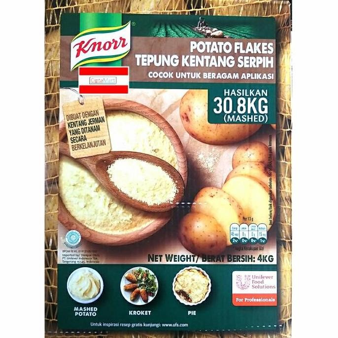 

Knorr Potato Flakes 4Kg