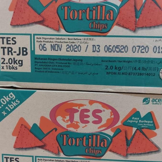 

Tortilla Chips Bbq Tortila Tes 1 Dus 2Kg