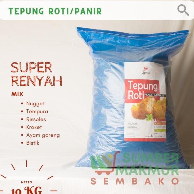 

Tepung Roti / Panir Kremes 10 Kg