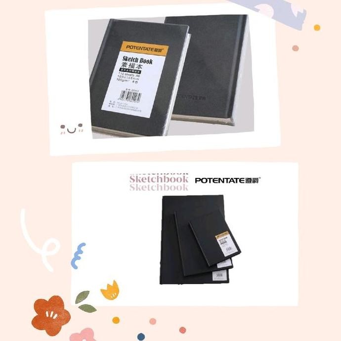 

A4 Potentate Sketchbook Hard Cover Buku Gambar Sketsa