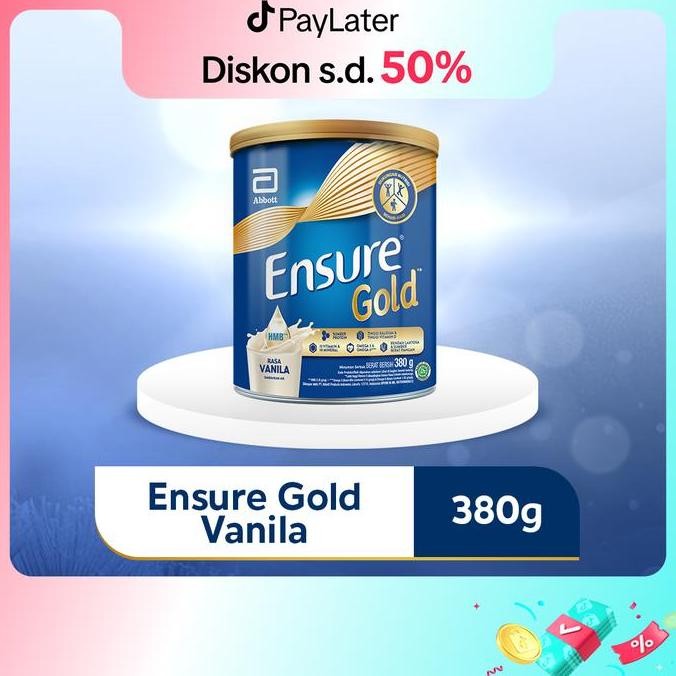 

Ensure Gold Hmb Vanila 1X380G - Nutrisi Dewasa
