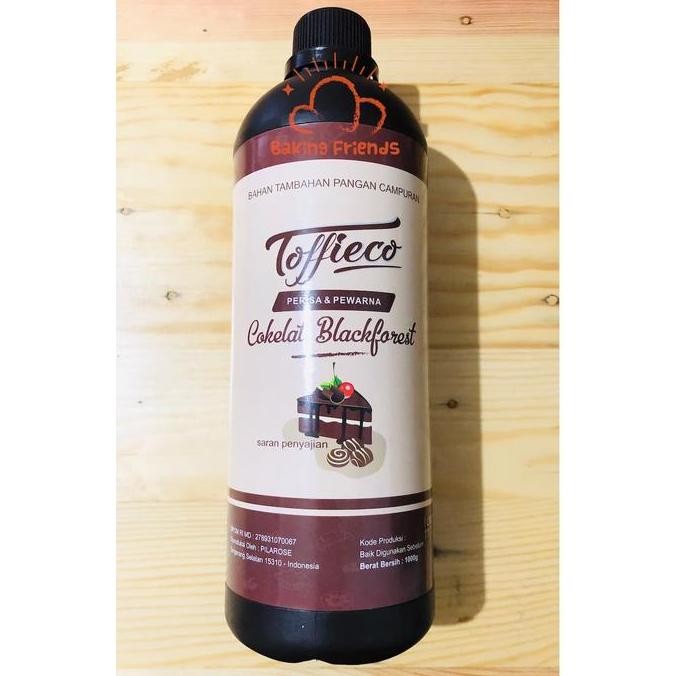 

Toffieco Pasta Chocolate Blackforest / Perisa Cokelat Blackforest 1Kg