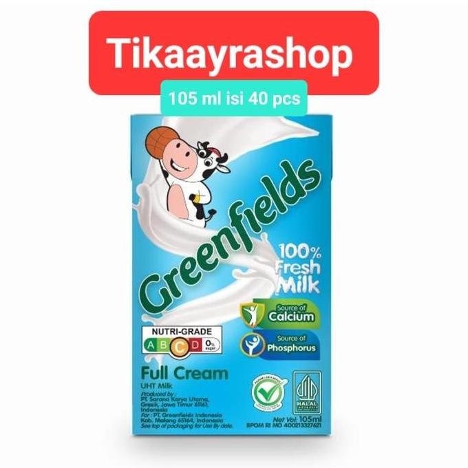 

Greenfields Uht 125 Ml Isi 40 Pcs