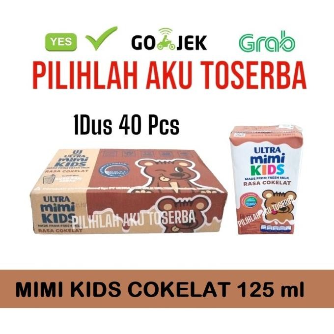 

Susu Ultra Mimi Kids Coklat (Cokelat) - 125 Ml (1 Dus Isi 40)