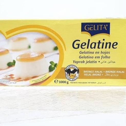 

Gelatine Lembaran Gelatin Sheet Gelita 30 Lembar