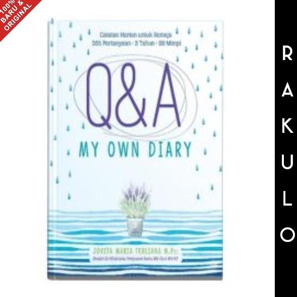 

Buku Q & A Q&A My Own Diary - Catatan Harian Untuk Remaja