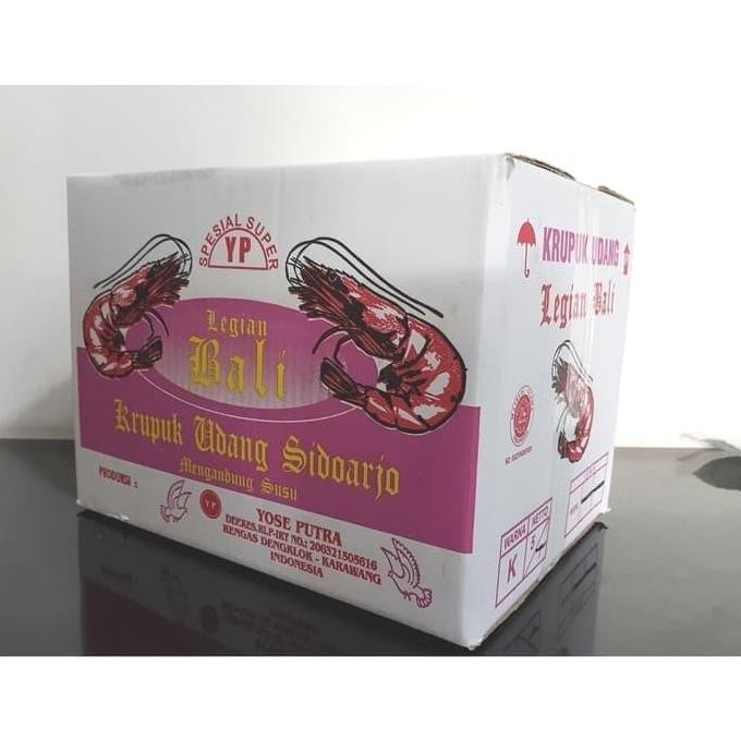 

Kerupuk Udang Merk Legian Bali (Mede)