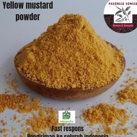

Yellow Mustard Flour 500Gram / Yellow Mustard Powder