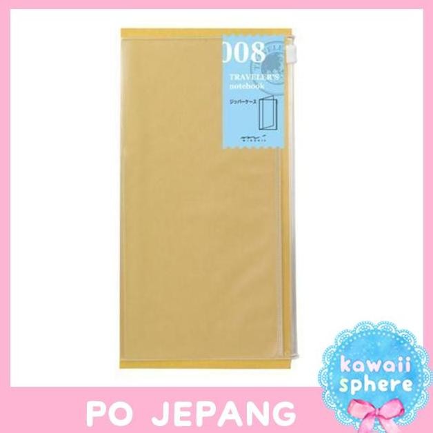 

Midori Travelers Notebook | Regular Size | Zipper Refill | Po Jepang