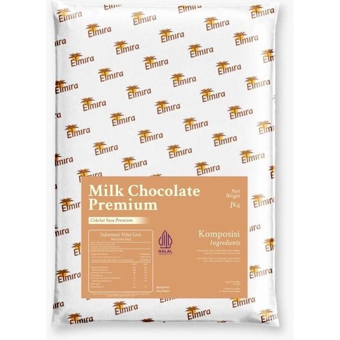 

Milk Chocolate Couverture 1Kg / Cokelat Blok Rasa Susu / Coklat Blok