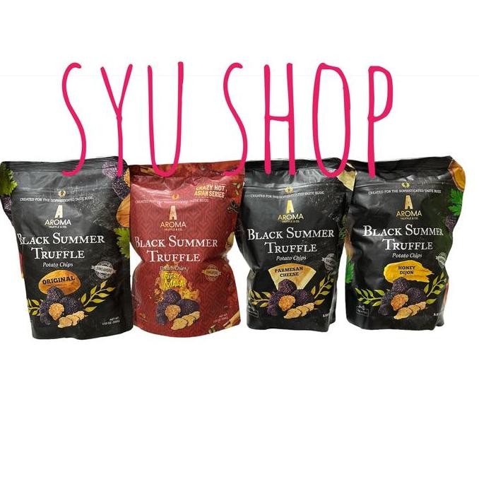 

Aroma Black Summer Truffle Potato Chips Original Parmesan Honey Mala