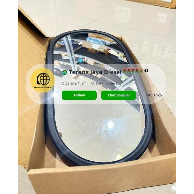 Kaca Spion PC200 SK200 KOBELCO KOMATSU