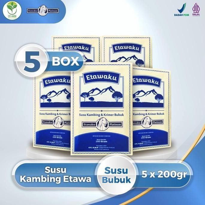 

Etawaku Platinum Paket 5 Box - Solusi Tepat Atasi Asma Dan Sesak Nafas