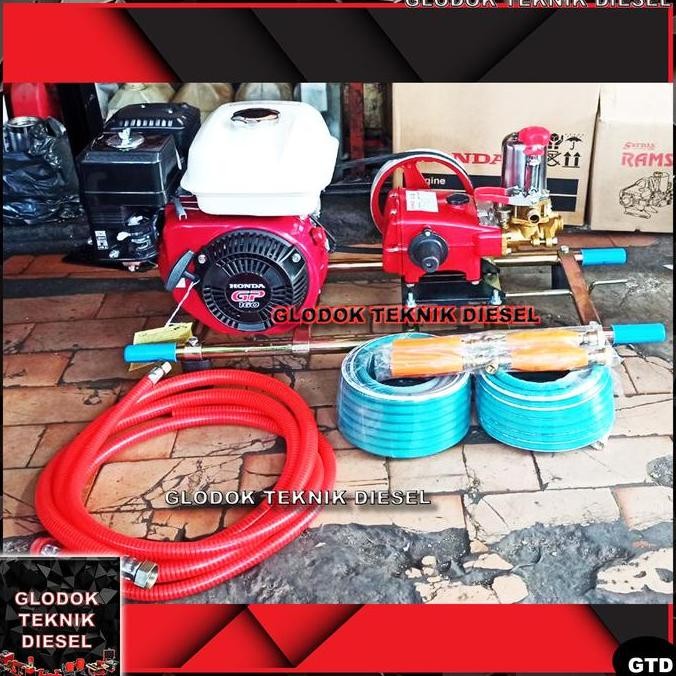 STEAM MOTOR MESIN CUCI MOTOR & MOBIL HONDA GP SIAP PAKAI SATU SET ORI