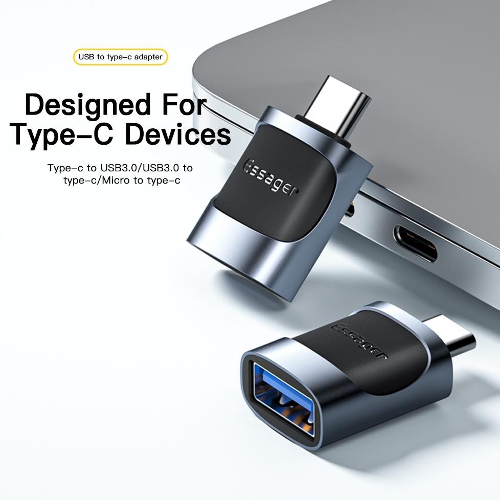 gd-8 fx-23 ter-98 JH85 Essager OTG Mini Type C Female to USB Male Adapter USB To Type C Converter Pe