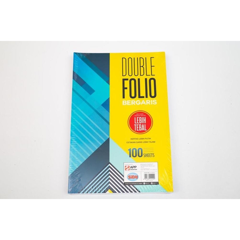 

JH8 Kertas/Double Folio Bergaris Sidu 100 Sheets SINAR DUNIA