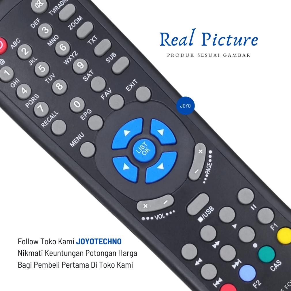 EVY-510 jg-56 Paling Murah TY69 Remote Nex Parabola Combo Kuning Hijau Biru / Garuda Cas Sale Sale H