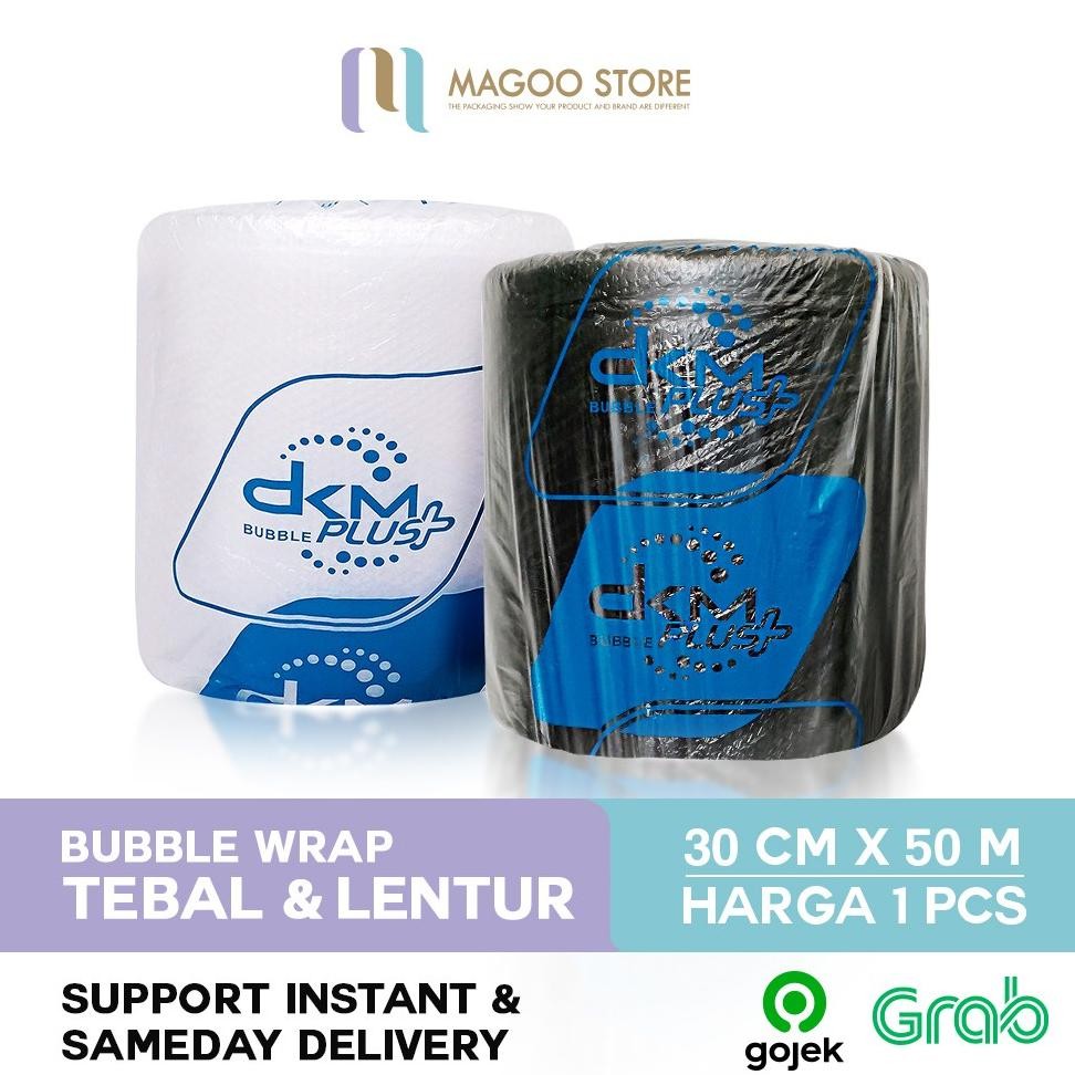 

JH8 BUBBLE WRAP 30CM X 50M PREMIUM TEBAL DELKOMAS DKM PLUS TERMURAH SATUAN