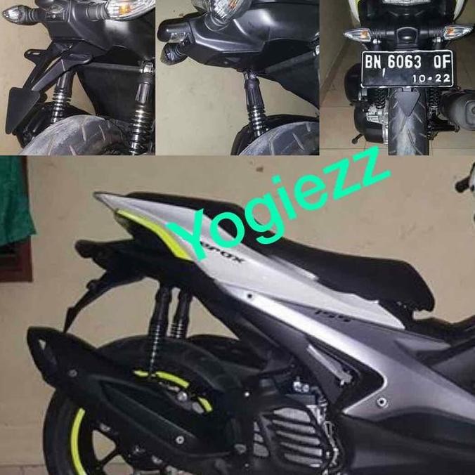 new  tail tidy aerox dudukan plat no aerox tail tidy yamaha aerox