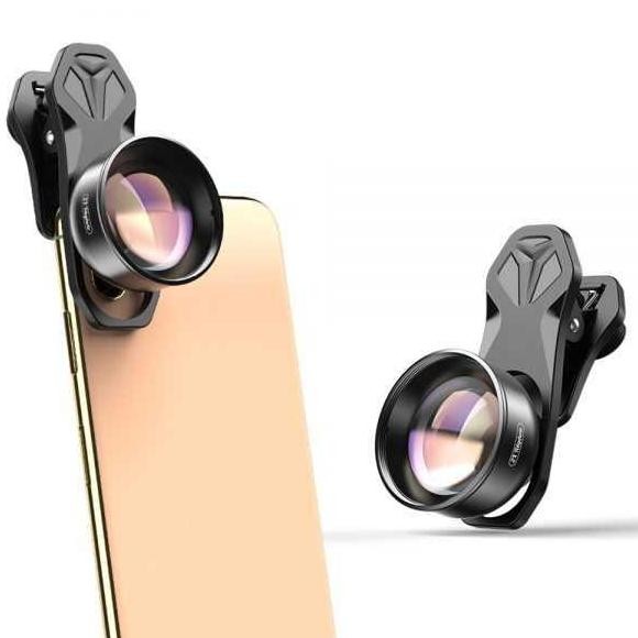 Lensa Kamera Smartphone Universal Clip 2X Telephoto Lens - Apl-Hb2X | Original Apexel Aksesoris Kaca