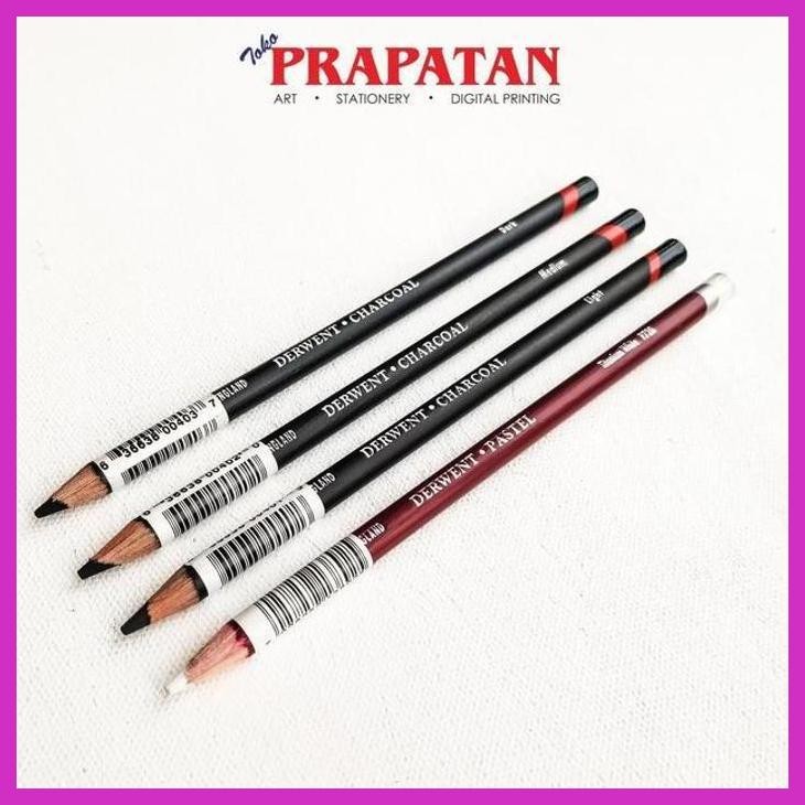 

( SEKOLAH / LUKIS ) SALE DERWENT CHARCOAL PENCIL / PENSIL ARANG (LIGHT, MEDIUM, DARK) (SENI / MENGGAMBAR / ART / KERAJINAN ) PRIVASI AMAN