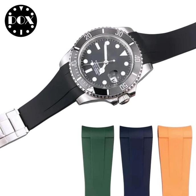 new  Strap Rubber SeikoMod SUB Model 20mm Buckle Stainless