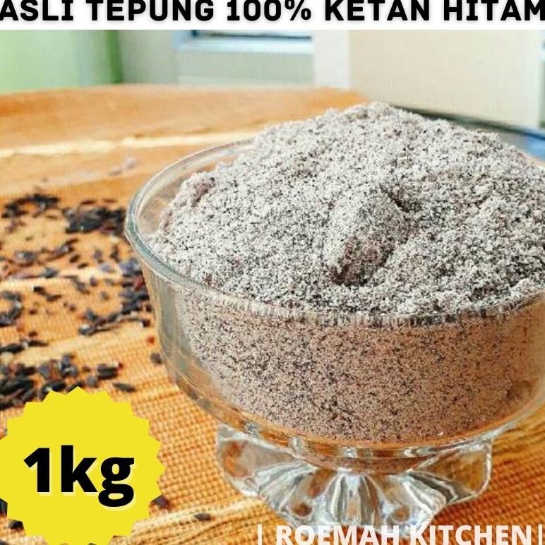 

Promo Tepung Ketan Hitam 1Kg Asli Ketan Hitam Berkualitas