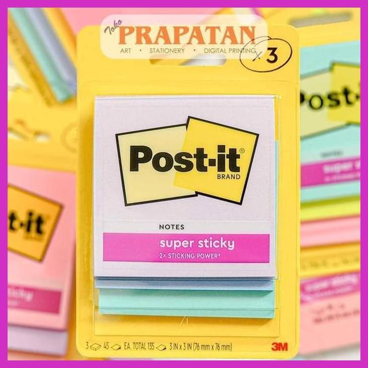 

( SEKOLAH / LUKIS ) READY POST IT 3M 3321 STICKY NOTE 76X76MM | NOTES MEMO TEMPEL (SENI / MENGGAMBAR / ART / KERAJINAN ) SIAP KIRIM