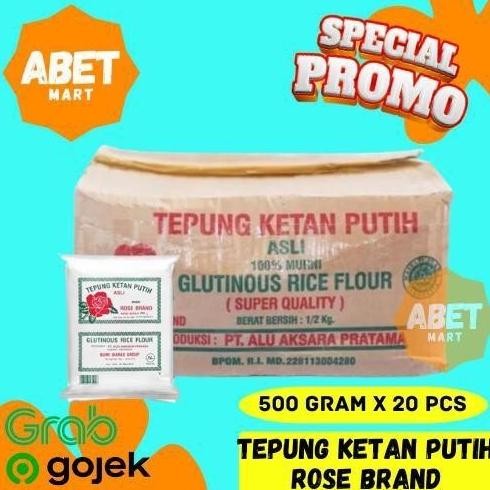 

Promo Instan Sameday Only Tepung Ketan Rose Brand 500Gr 1 Dus 20Pcs - Rosebrand 500 Gr 1/2Kg 20 Pcs Glutinous Rice Flour Hijau Putih Pak Mochi Murah Onde