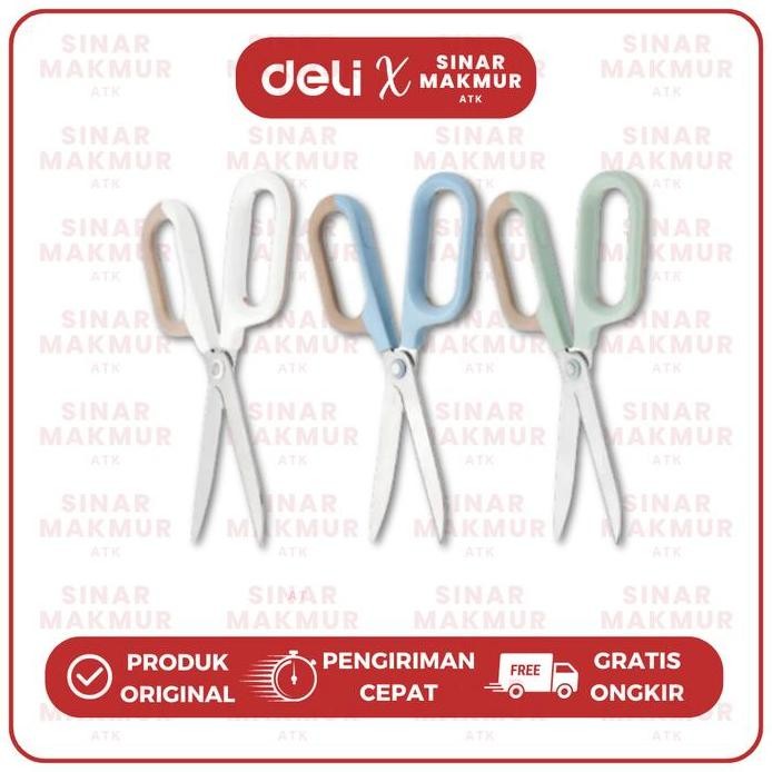 

ready !!! Gunting Besar/Scissors Multipurpose 18mm Deli Nusign NS055 (Pcs)