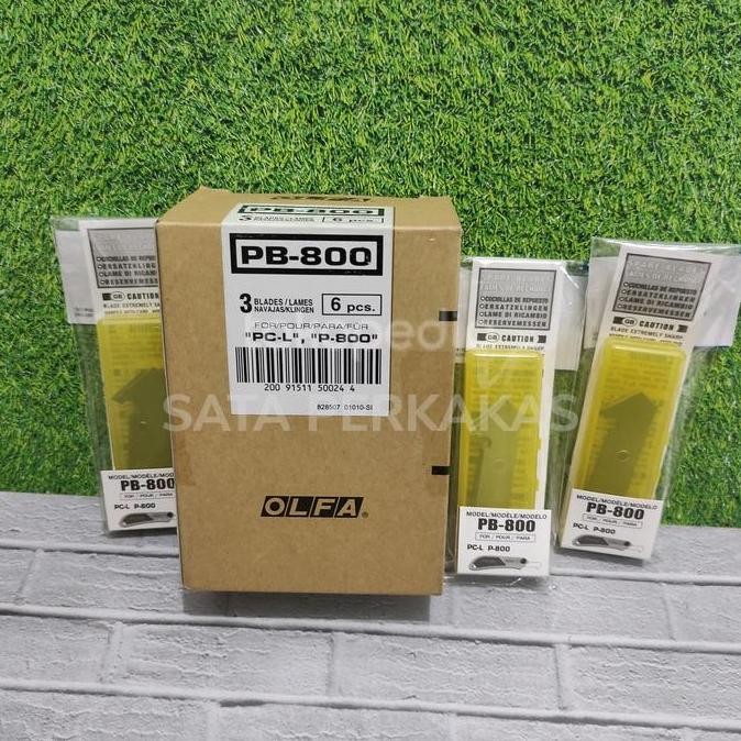 

ready !!! Refill isi Cutter PB-800 Spare Blade for PC-L (3pcs / pack) OLFA