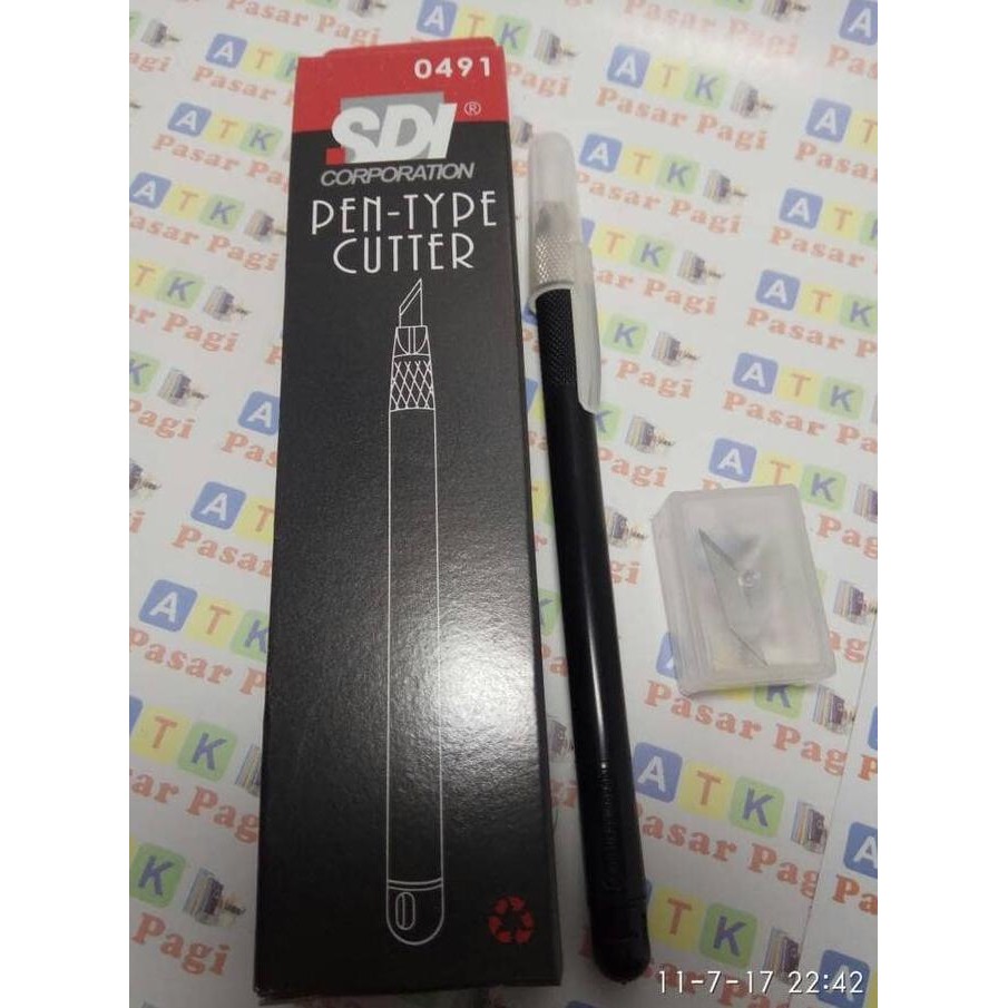 

ready !!! pen cutter / art knife / pen knife SDI 0491 ex Taiwan Original