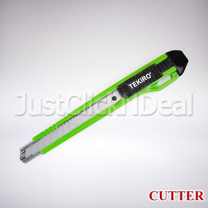 

ready !!! Tekiro Pisau Cutter Besar Kecil 9 18 mm Cutter Knife