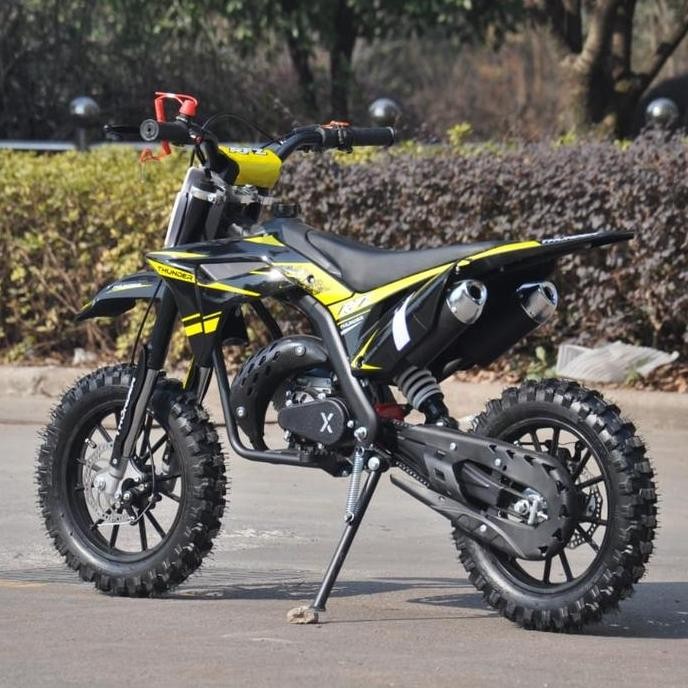 Motor Kecil RFZ 50 CC 2TAK DOUBLE KNALPOT terlaris