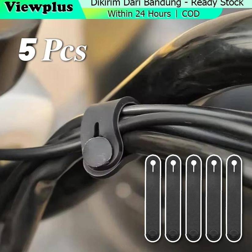 5Pcs Tali Ties Pengikat Kabel Motor Dan Mobil Universal Pengikat Kabel Stang Stir Kabel Body Motor A