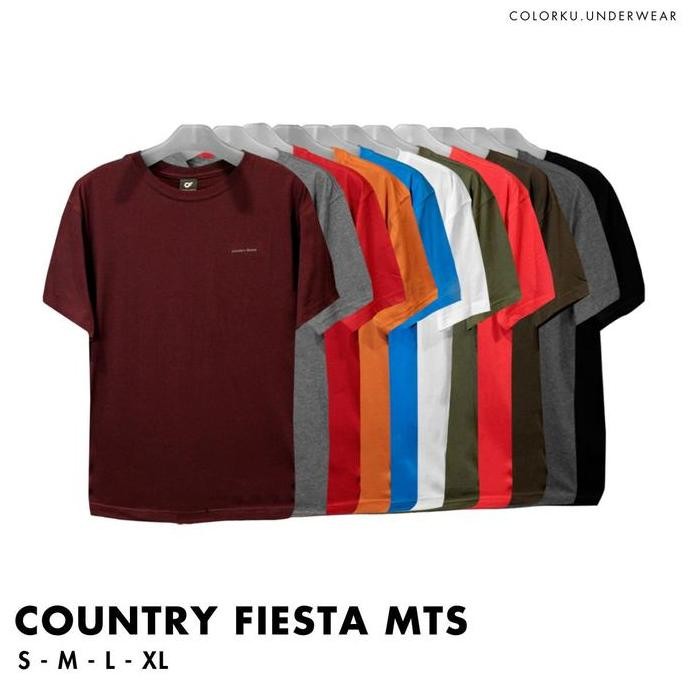 Kaos Oblong Country Fiesta Cf Mts Isi 1