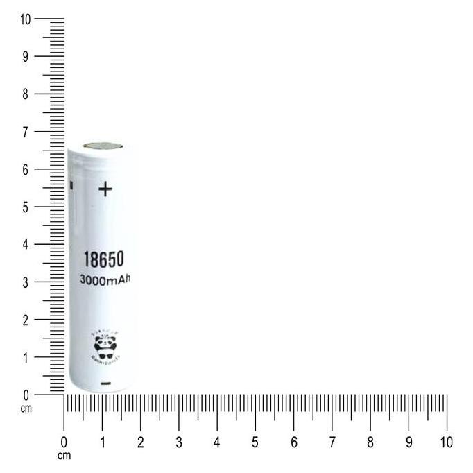 Rakkipanda Baterai Cas 18650 Flat Top & Button Top 3000Mah