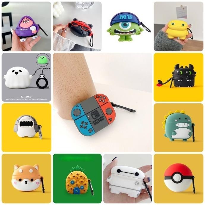 Casing Huawei FreeClip Open Ear TWS Silicone Case Kartun Lucu [terbaik]