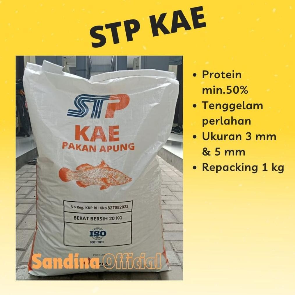 STP KAE JAPFA PAKAN MAKANAN PELET IKAN KOI KAKAP AIR TAWAR HIAS KARI HAKU AST