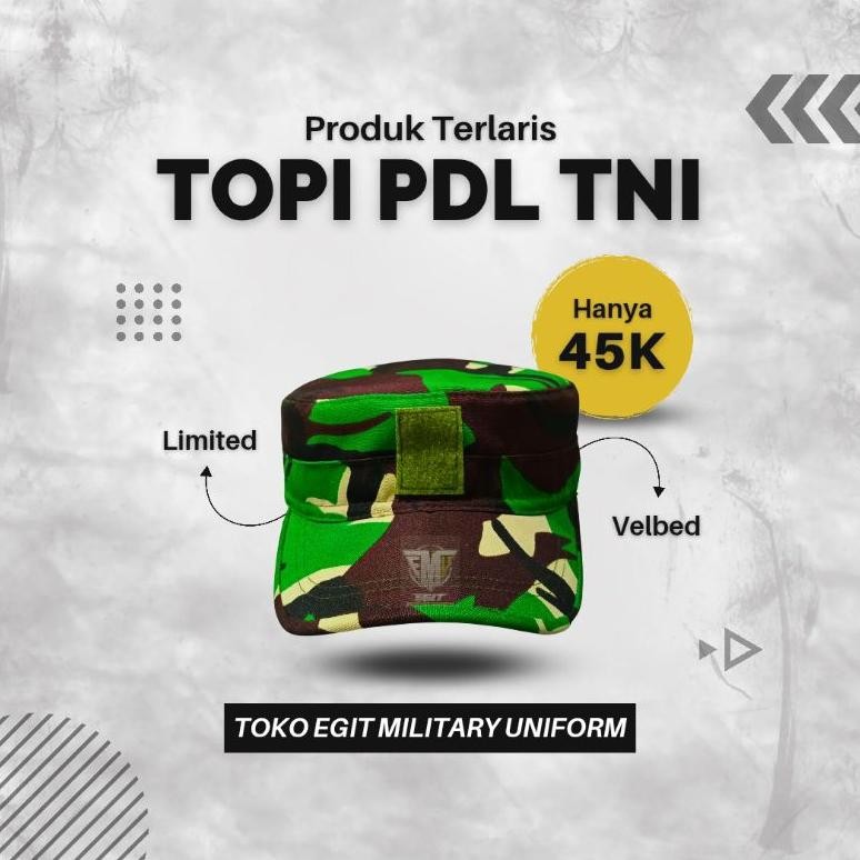 TOPI PET PDL TNI AD TERBARU LORENG TNI AD TERBARU TOPI PET KASAD AST