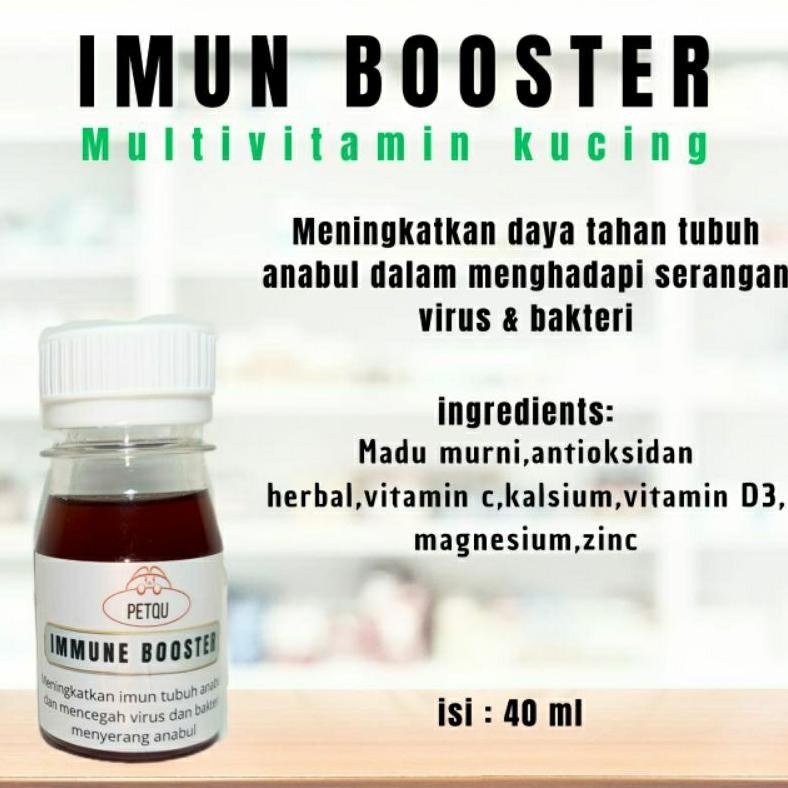 Vitamin Imun Booster Kucing/Peningkat Imun Daya Tahan Tubuh AST