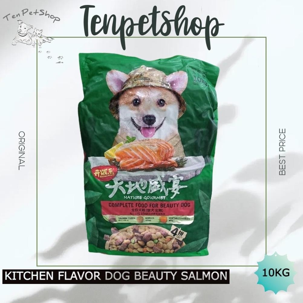 KITCHEN FLAVOR DOG SALMON BEAUTY 10KG AST