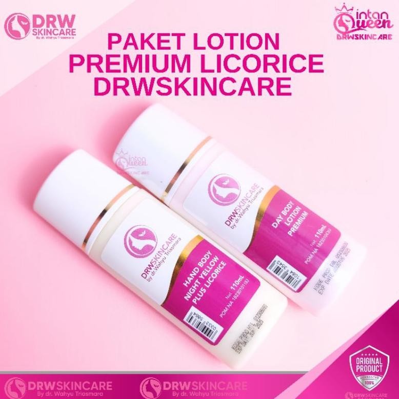 Drw Skincare Paket Hb Memutihkan Lotion Pemutih Premium Licorice