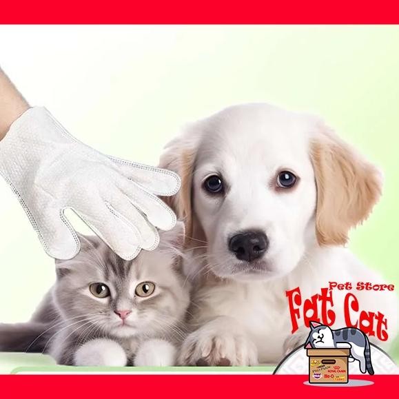 Pet Wet Gloves Pet Gloves Anjing Kucing Sarung Tangan Grooming SV