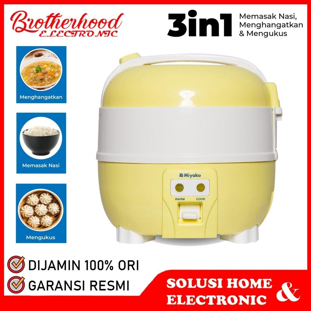 Magic Com Miyako MCM610 / MCM 610 / MCM-610 - Rice Cooker Miyako MCM610 - KUNING