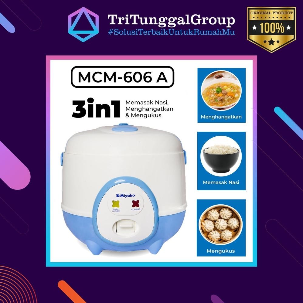 Magic Com Miyako MCM606A / MCM 606 A / MCM-606A BIRU - Rice Cooker Miyako - BIRU