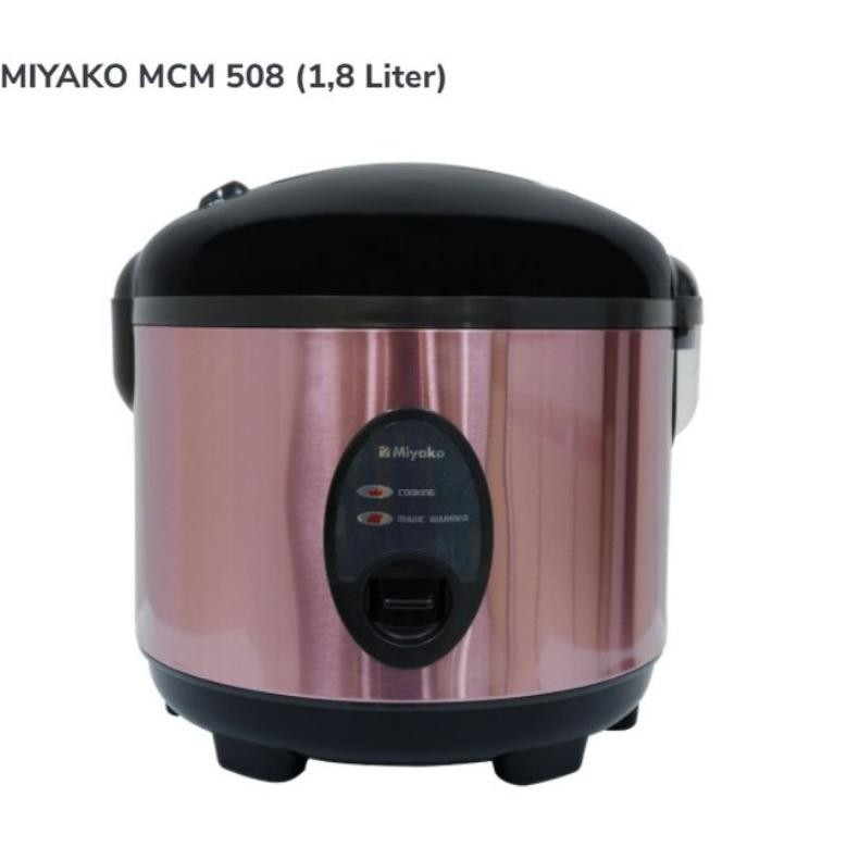 PS - Perkakas Miyako Rice Cooker Mini MCM-508 SBC 1.8 Liter 1.8L / Mejicom Magic Com Penanak Nasi Mi