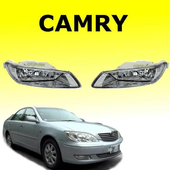 // Foglamp Fog Lamp Toyota Camry 2002 2003 2004 Lampu Kabut Bumper Bemper //