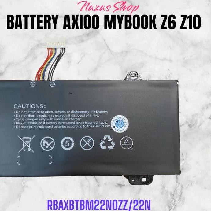 Battery Baterai Axioo Mybook Z6 Z10 Original Axioo (22N) New Stok